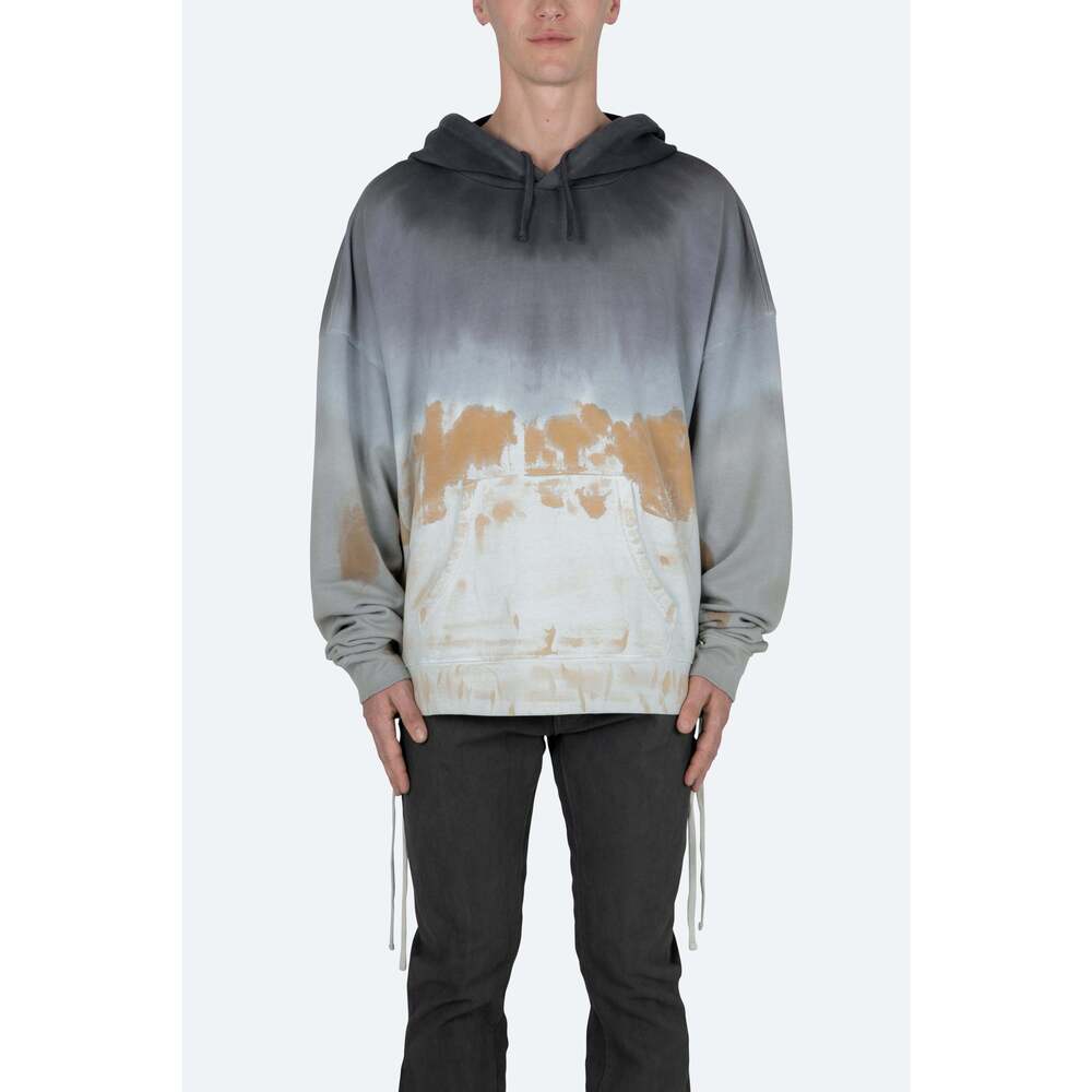 mnml Beach Washed Hoodie - Blue/Multi Size MBlue/Multi / M